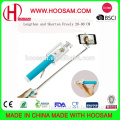Wholesale selfie stick, pockiet mini wired selfie stick